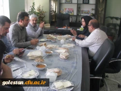 برگزاری جلسه ی صبحانه ی کاری در دفتر سرپرست دانشگاه فرهنگیان استان 3