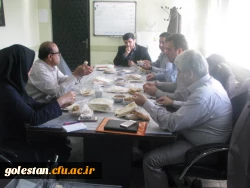 برگزاری جلسه ی صبحانه ی کاری در دفتر سرپرست دانشگاه فرهنگیان استان 4