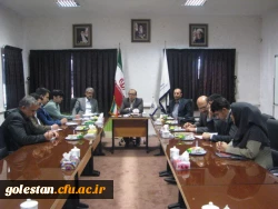 جلسه ی معارفه ی رؤسای ادارات مدیریت امور پردیس های استان برگزار شد. 2