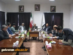 جلسه ی معارفه ی رؤسای ادارات مدیریت امور پردیس های استان برگزار شد. 3