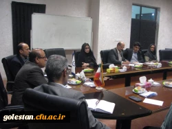 جلسه ی معارفه ی رؤسای ادارات مدیریت امور پردیس های استان برگزار شد. 9