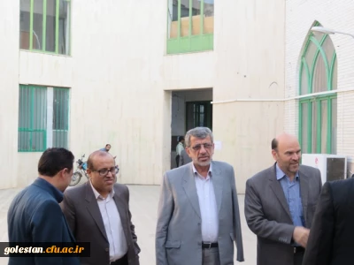 حضور سرپرست دانشگاه فرهنگیان و مدیرکل آموزش و پرورش استان در منزل دانشجو رضا ایگدری