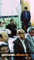 حضور سرپرست دانشگاه فرهنگیان و مدیرکل آموزش و پرورش استان در منزل دانشجو رضا ایگدری 4