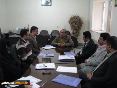 برگزاری جلسه ی شورای راهبری امور فرهنگی و اجتماعی دانشگاه فرهنگیان استان گلستان به میزبانی پردیس امام خمینی(ره)