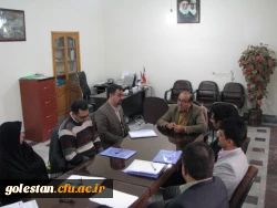 برگزاری جلسه ی شورای راهبری امور فرهنگی و اجتماعی دانشگاه فرهنگیان استان گلستان به میزبانی پردیس امام خمینی(ره) 2