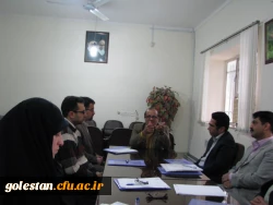 برگزاری جلسه ی شورای راهبری امور فرهنگی و اجتماعی دانشگاه فرهنگیان استان گلستان به میزبانی پردیس امام خمینی(ره) 2