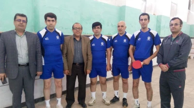 کسب مقام نائب قهرمانی تیم تنیس روی میز کارکنان دانشگاه فرهنگیان استان گلستان