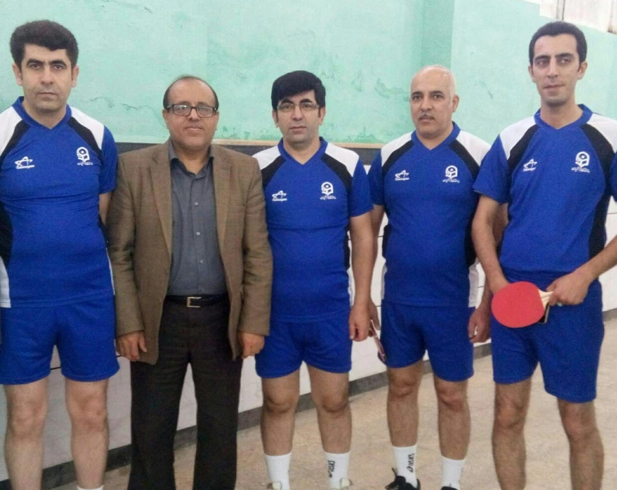 کسب مقام نائب قهرمانی تیم تنیس روی میز کارکنان دانشگاه فرهنگیان استان گلستان