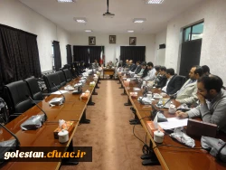 دومین جلسه شورای راهبری دانشگاه فرهنگیان استان گلستان