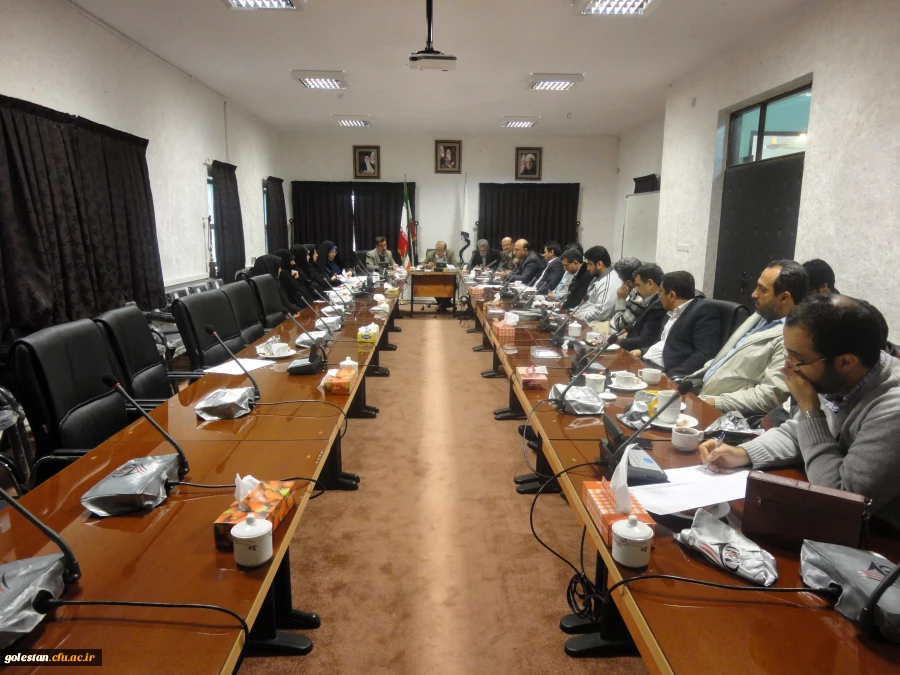 دومین جلسه شورای راهبری دانشگاه فرهنگیان استان گلستان
