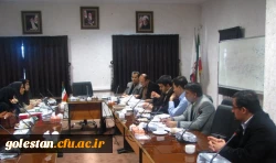 دومین جلسه کمیته تخصصی شورای آموزش دانشگاه فرهنگیان استان گلستان