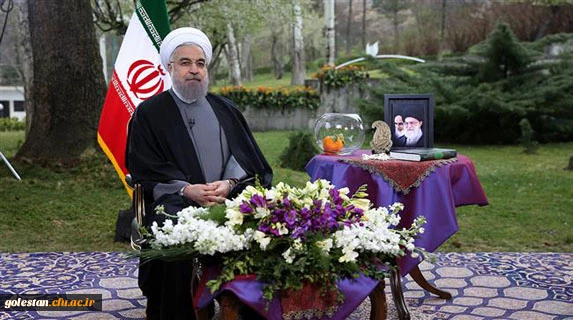 پیام نوروزی رئیس جمهوری/ امیدواری های سال 95