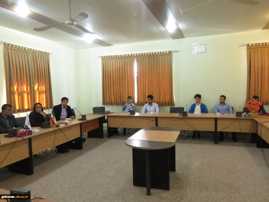 جلسه ارائه  مشکلات و پیشنهادات واحد درسی کارورزی در مرکز آموزش عالی شهید بهشتی گنبد کاووس