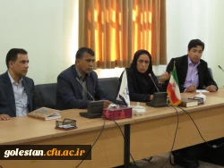 جلسه ارائه  مشکلات و پیشنهادات واحد درسی کارورزی در مرکز آموزش عالی شهید بهشتی گنبد کاووس