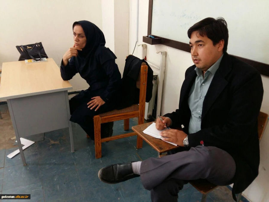 جلسه ارائه  مشکلات و پیشنهادات واحد درسی کارورزی در پردیس آیت اله خامنه ای گرگان