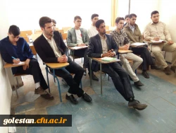 جلسه ارائه  مشکلات و پیشنهادات واحد درسی کارورزی در پردیس آیت اله خامنه ای گرگان