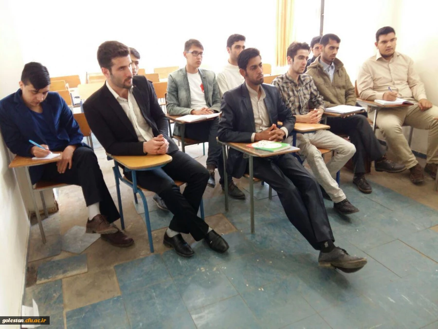 جلسه ارائه  مشکلات و پیشنهادات واحد درسی کارورزی در پردیس آیت اله خامنه ای گرگان