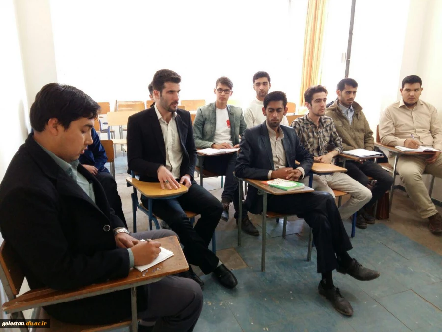 جلسه ارائه  مشکلات و پیشنهادات واحد درسی کارورزی در پردیس آیت اله خامنه ای گرگان