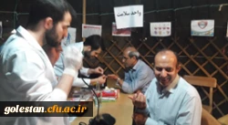 حضور دکتر تاجیک اسمعیلی قائم مقام عالی سرپرست دانشگاه فرهنگیان در دانشگاه فرهنگیان استان گلستان