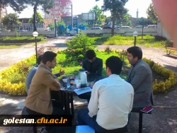 بازدید مسوول اداره نظارت و ارزیابی دانشگاه