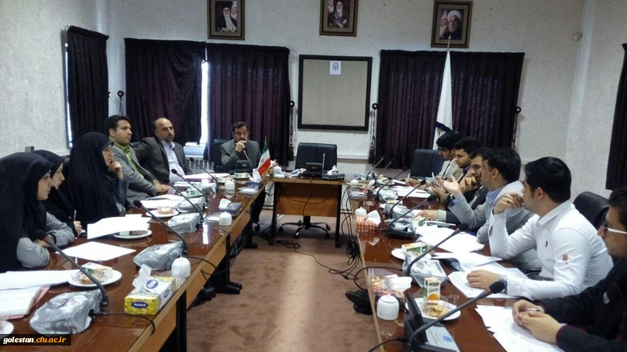 دومین جلسه تیم نظارت و ارزیابی دانشگاه فرهنگیان استان گلستان