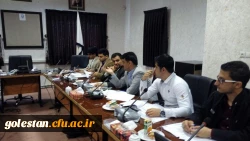 دومین جلسه تیم نظارت و ارزیابی دانشگاه فرهنگیان استان گلستان