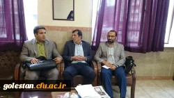 بازدید دکتر یوسفی گرجی از پردیس حضرت امام خمینی(ره) دانشگاه فرهنگیان گلستان