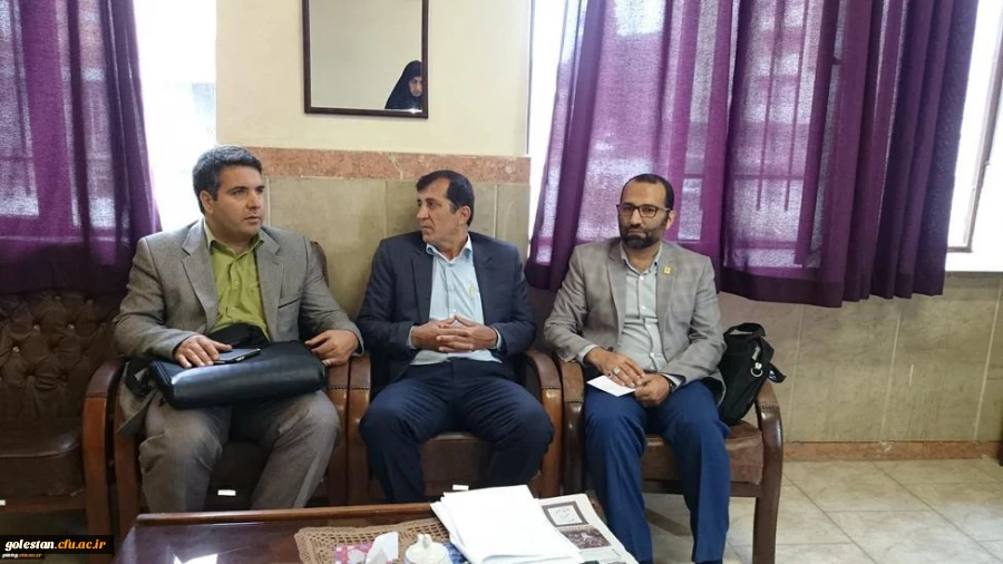 بازدید دکتر یوسفی گرجی از پردیس حضرت امام خمینی(ره) دانشگاه فرهنگیان گلستان