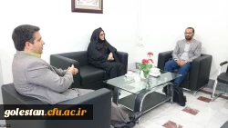 بازدید دکتر یوسفی گرجی از پردیس حضرت امام خمینی(ره) دانشگاه فرهنگیان گلستان