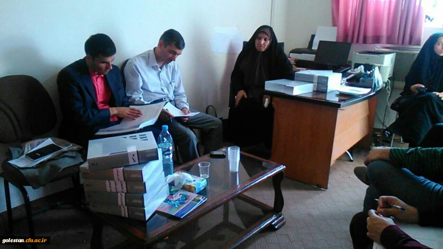 اولین بازدید تیم نظارت و ارزیابی ماموریت ها و برنامه های فرهنگی ، اجتماعی و رفاهی دانشجویی دانشگاه فرهنگیان استان گلستان