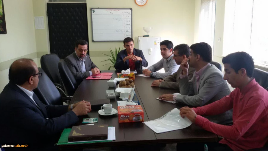 اولین بازدید تیم نظارت و ارزیابی ماموریت ها و برنامه های فرهنگی ، اجتماعی و رفاهی دانشجویی دانشگاه فرهنگیان استان گلستان
