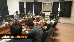 اولین جلسه هم اندیشی با نمایندگان کلاس ها با حضور خانم دکتر غریبیان و آقای دکتر یوسفی گرجی