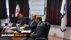 مراسم تکریم از زحمات دکتر مسعودی و معارفه سرپرست جدید پردیس آیت الله خامنه ای گرگان