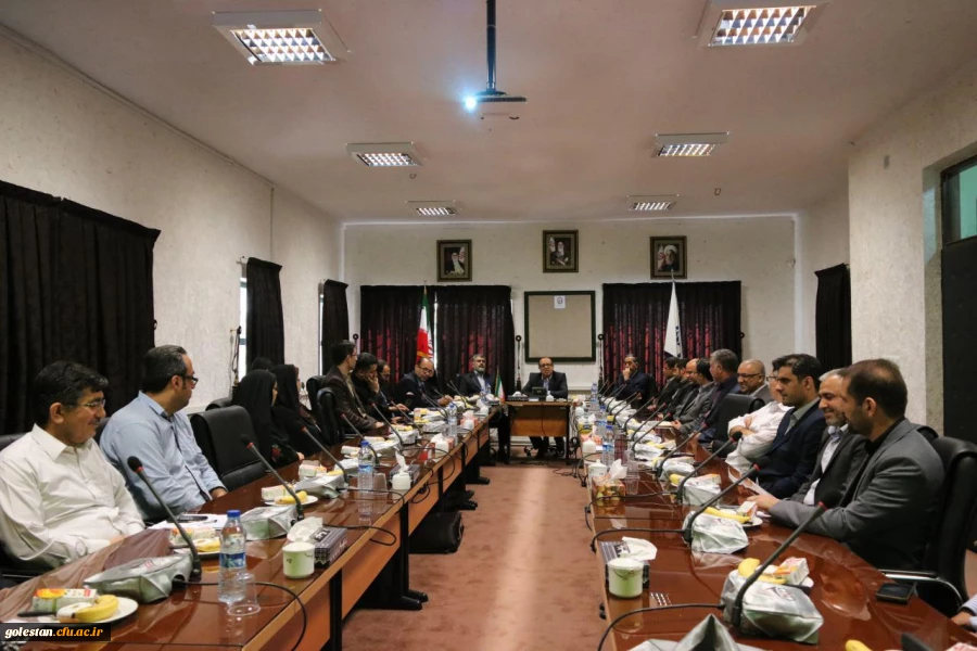 مراسم تکریم و معارفه کارشناس مسئول حراست امور پردیسهای دانشگاه فرهنگیان استان گلستان