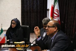 مراسم تکریم و معارفه کارشناس مسئول حراست امور پردیسهای دانشگاه فرهنگیان استان گلستان