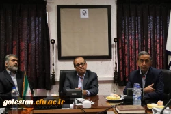 مراسم تکریم و معارفه کارشناس مسئول حراست امور پردیسهای دانشگاه فرهنگیان استان گلستان