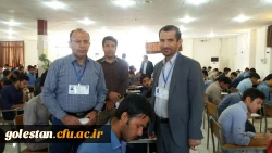 بازدید سرپرست محترم دانشگاه فرهنگیان استان گلستان از جلسه امتحانات پردیس