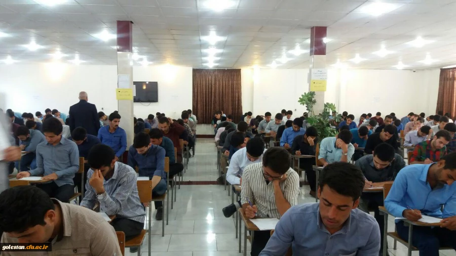 بازدید سرپرست محترم دانشگاه فرهنگیان استان گلستان از جلسه امتحانات پردیس