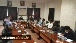 جلسه هم اندیشی با نمایندگان کلاس ها ی پردیس آیت الله خامنه ای گرگان