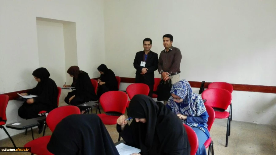 بازدید از روند برگزاری امتحانات نوبت دوم پردیس امام خمینی (ره) گرگان