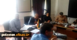 دیدار ارزیابان و کارشناسان  برنامه ملی تعالی مدیریت مدرسه در استان گلستان با جناب آقای دکتر مسعودی سرپرست محترم امور پردیس های استان و رئیس کمیته برنامه ملی تعالی مدیریت مدرسه