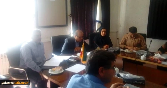 دیدار ارزیابان و کارشناسان  برنامه ملی تعالی مدیریت مدرسه در استان گلستان با جناب آقای دکتر مسعودی سرپرست محترم امور پردیس های استان و رئیس کمیته برنامه ملی تعالی مدیریت مدرسه