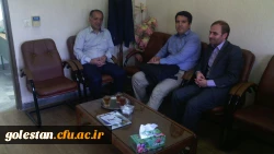 بازدید کارشناس مسئول ارزیابی دانشگاه فرهنگیان استان از دانشگاه فرهنگیان استان مازندران