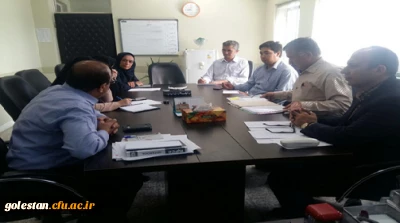 جلسه شورای آموزشی دانشگاه فرهنگیان استان گلستان