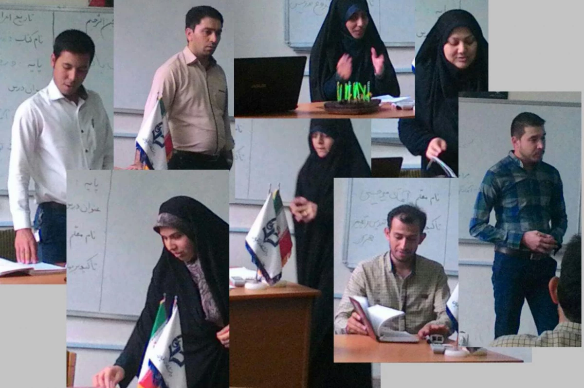 برگزاری جلسه ارائه تدریس خرد(میکروتیچینگ) دانشجویان ماده 28 2