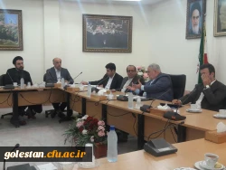 برگزاری نخستین جلسه هیأت امنای دانشگاه فرهنگیان استان گلستان با حضور استاندار 9