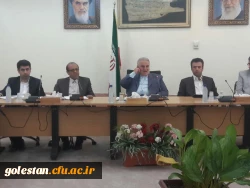 برگزاری نخستین جلسه هیأت امنای دانشگاه فرهنگیان استان گلستان با حضور استاندار 13
