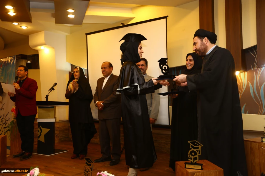 جشن اولین گروه دانش آموختگان پردیس امام خمینی (ره) گرگان خواهران در هتل شهاب گرگان برگزار شد. 2