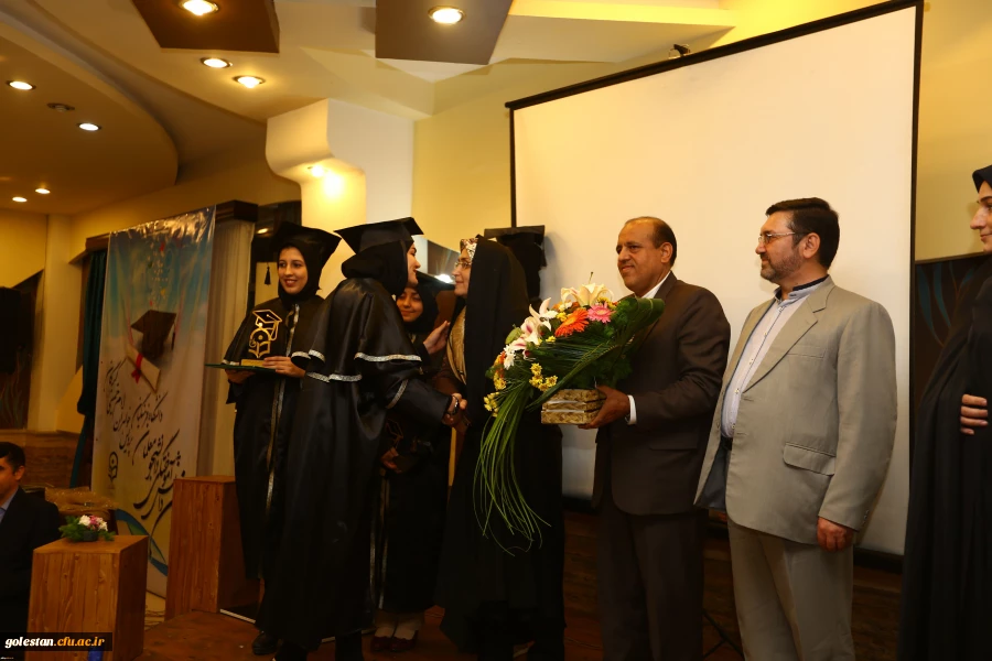 جشن اولین گروه دانش آموختگان پردیس امام خمینی (ره) گرگان خواهران در هتل شهاب گرگان برگزار شد. 2