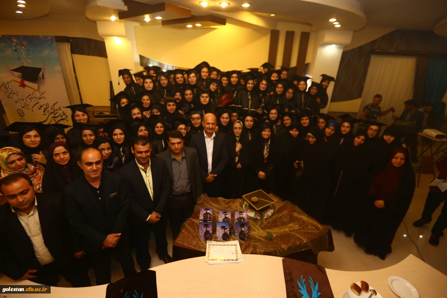 جشن اولین گروه دانش آموختگان پردیس امام خمینی (ره) گرگان خواهران در هتل شهاب گرگان برگزار شد. 2